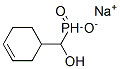 sodium (3-cyclohexen-1-ylhydroxymethyl)phosphinate  Structure