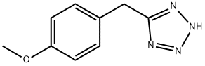 1H-TETRAZOLE, 5-[(4-METHOXYPHENYL)METHYL]- Structure