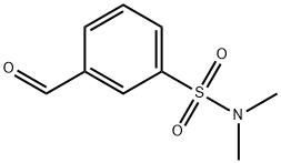 3-Formyl-N,N-dimethyl-benzenesulfonamide Structure