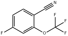 4-Fluoro-2-(trifluoromethoxy)benzonitrile Structure