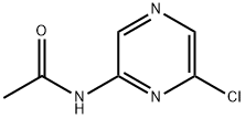 N-(6-Chloro-2-pyrazinyl)acetamide Structure