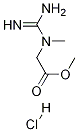 Glycine, N-(aMinoiMinoMethyl)-N-Methyl-, Methyl ester, Monohydrochloride Structure