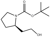 tert-butyl (2R)-2-(2-hydroxyethyl)pyrrolidine-1-carboxylate Structure