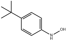 Benzenamine,  4-(1,1-dimethylethyl)-N-hydroxy- Structure