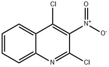 2,4-DICHLORO-3-NITRO-QUINOLINE Structure