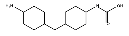 [4-[(4-aminocyclohexyl)methyl]cyclohexyl]carbamic acid  Structure