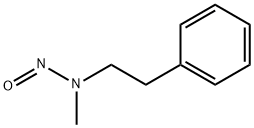 nitrosomethyl-(2-phenylethyl)amine Structure