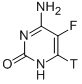 5-FLUOROCYTOSINE-6-3H Structure