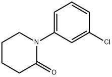 1-(3-클로로-페닐)-피페리딘-2-원 구조식 이미지