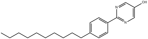 2-(4-Decylphenyl)-5-hydroxypyrimidine Structure