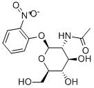 2-NITROPHENYL-N-ACETYL-BETA-D-GLUCOSAMINIDE 구조식 이미지