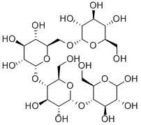 6-A-D-GLUCOPYRANOSYLMALTOTRIOSE Structure