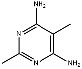 Pyrimidine, 4,6-diamino-2,5-dimethyl- (7CI,8CI) Structure