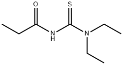 프로판아미드,N-[(디에틸아미노)티옥소메틸]- 구조식 이미지