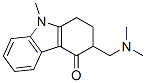 3-Dimethylaminomethyl-1,2,3,4-tetrahydro-9-methylcarbazol-4-one Structure