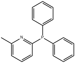 2-DIPHENYLPHOSPHINO-6-METHYLPYRIDINE Structure