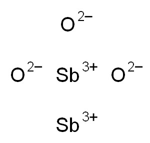 Antimony(III) Oxide Structure