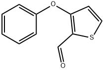 3-페녹시티오펜-2-카르발데하이드 구조식 이미지
