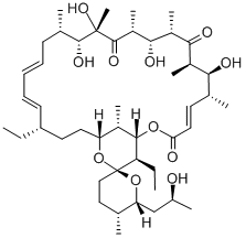 44-homooligomycin A 구조식 이미지