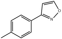 Isoxazole, 3-(4-methylphenyl)- (9CI) Structure