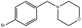 4-(4-Bromobenzyl)morpholine 구조식 이미지