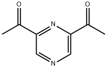 Ethanone, 1,1-(2,6-pyrazinediyl)bis- (9CI) Structure