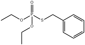 S-벤질 O,O-다이에틸 포스포로티오에이트 ; 키타진 구조식 이미지