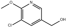 5-CHLORO-3-HYDROXYMETHYL-6-METHOXYPYRIDINE 구조식 이미지