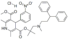 Lercanidipine hydrochloride Structure