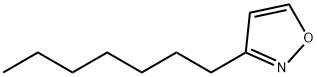 Isoxazole, 3-heptyl- (9CI) Structure