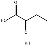 Butanoic acid, 2-oxo-, potassiuM salt Structure