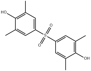 비스(3,5-디메틸-4-하이드록시페닐)술폰 구조식 이미지