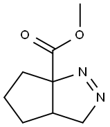 6a(3H)-Cyclopentapyrazolecarboxylicacid,3a,4,5,6-tetrahydro-,methylester(9CI) 구조식 이미지