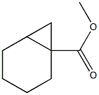 비시클로[4.1.0]헵탄-1-카르복실산,메틸에스테르,(-)-(9CI) 구조식 이미지