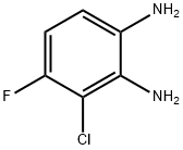 1,2-Benzenediamine,  3-chloro-4-fluoro- Structure