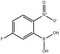 5-Fluoro-2-nitrobenzeneboronic acid Structure