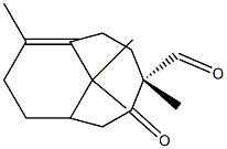 4,10,11,11-tetramethyl-5-oxobicyclo(5.3.1)undec-1(10)-en-4-carbaldehyde 구조식 이미지