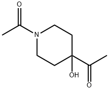 4-Piperidinol,  1,4-diacetyl-  (9CI) Structure