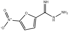 5-NITRO-2-FUROHYDRAZIDEIMIDE Structure