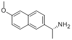 2-Naphthalenemethanamine, 6-methoxy-a-methyl-, (aR)- Structure