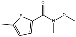 N-METHOXY-N,5-DIMETHYLTHIOPHENE-2-CARBOXAMIDE Structure