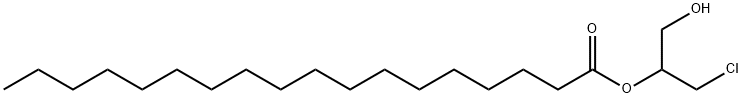 rac 2-Stearoyl-3-chloropropanediol Structure