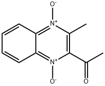 2-АЦЕТИЛ-3-МЕТИЛХИНОКСАЛИНДИЙ-1,4-ДИОЛАТ структурированное изображение