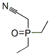 (Diethyl-phosphinoyl)-acetonitrile Structure