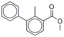 2-메틸-3-페닐벤조산-d5메틸에스테르 구조식 이미지