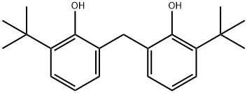 2,2'-methylenebis[6-tert-butylphenol]  Structure