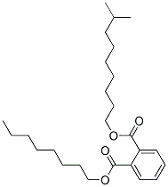 isodecyl octyl phthalate  Structure