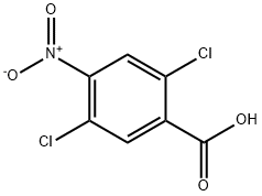 2,5-Dichloro-4-nitrobenzoic acid Structure