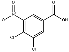 3,4-dichloro-5-nitrobenzoic acid Structure