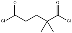 PENTANEDIOYL DICHLORIDE,2,2-DIMETHYL- Structure